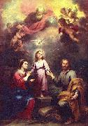 Bartolome Esteban Murillo Two Trinities china oil painting artist